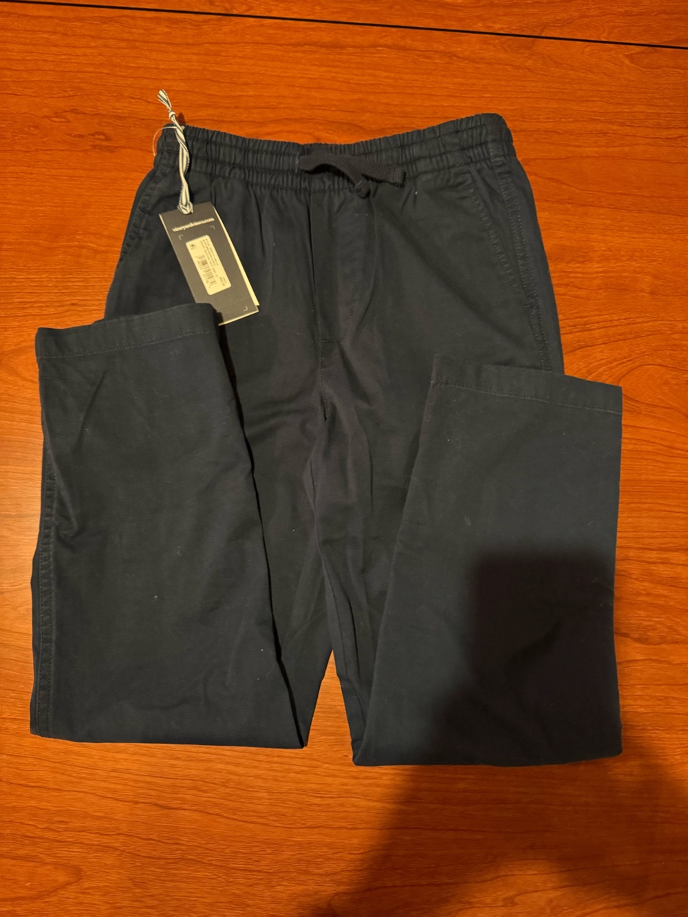 ✨✨NWT Vineyard Vines Boy’s Navy Elastic Waist Pants